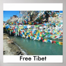 Free Tibet Poster