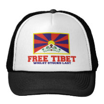 Free Tibet spoof Mesh Hats