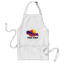 FREE TIBET / TIBETAN FREEDOM APRON