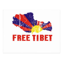FREE TIBET / TIBETAN FREEDOM POSTCARDS