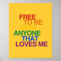 FREE TO BE WITH ANYONE THAT