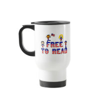 Free to Read w Kids Travel Mug, 2 colours