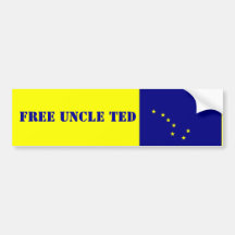 FREE UNCLE TED BUMPER STICKER