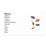 Free vector fishes.ai business cards