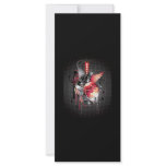 Free Vector Musical Theme Trend Custom Rack Card