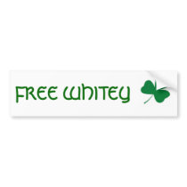 FREE WHITEY BUMPER STICKER