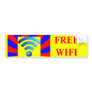 Free Wifi Bumper Sticker