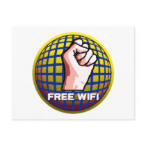 Free WiFi Postcard