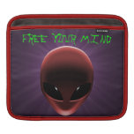 Free Your Mind Alien Ipad Sleeve