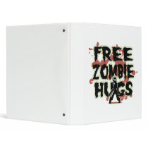 Free Zombie Hugs 3 Ring Binder
