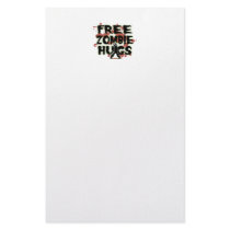 Free Zombie Hugs Customized Stationery