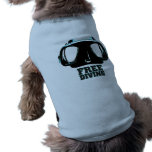 Freediving Doggie Ribbed Tank Top pet clothing