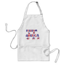 freedom america apron
