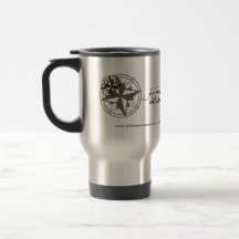 Freedom and Adventure Double Compass Travel Mug