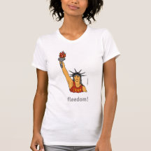 Freedom! (Fleedom!) women T-shirt
