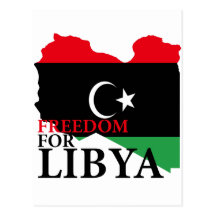 Freedom for Libya Post Cards