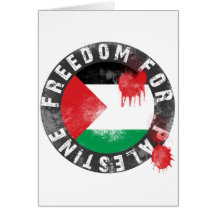 Freedom for Palestine Card