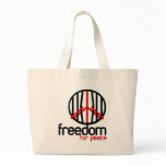 Freedom For Peace Canvas Bag