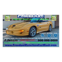 Freedom French Business Card