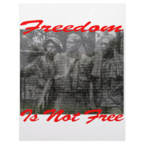 Freedom Is Not Free #002 Letterhead Template