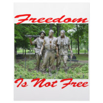 Freedom Is Not Free #005 Letterhead Template