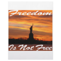 Freedom Is Not Free #008 Letterhead Template