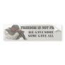Freedom Is Not Free Bumper Sticker