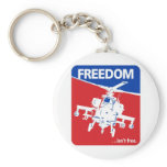 Freedom is't Free - Helicopter Keychain