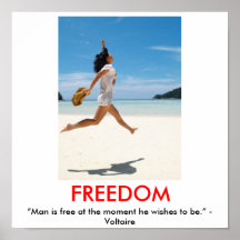 FREEDOM motivational poster