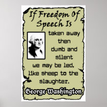 Freedom Of Speech Posters