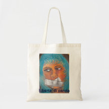 freedom of speech tote bag