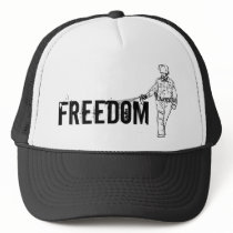 Freedom Pepper Spraying Cop Hat