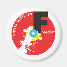 Freedom Starts magnet