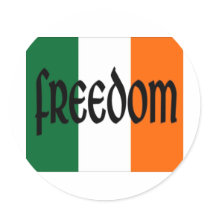 Freedom Round Stickers