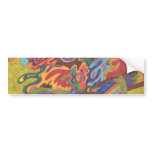 "Freedom to Fly" Abstract Bumper Sticker
