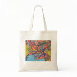 Freedom to Fly, original abstract Canvas Bag