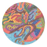 Freedom to Fly, original abstract Sticker