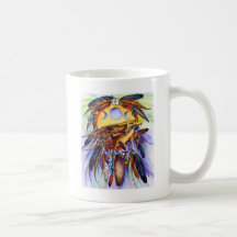 Freedom Wolf and Eagle Spirits Unite Mug