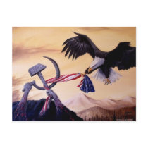 "Freedoms Battle" postcard