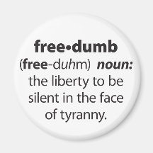 Freedumb Magnets