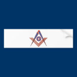Freemason symbol bumper stickers