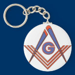 Freemason symbol keychains