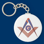 Freemason symbol keychains