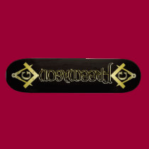 Freemason Symbol Skateboard skateboards