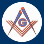Freemason symbol stickers