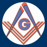 Freemason symbol stickers