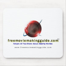 freemoviemakingguideSHIRTwhiteFINAL2008 Mouse Mats