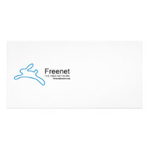 Freenet Bunny and Name Photo Card