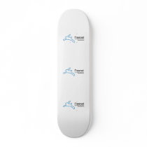Freenet Bunny and Name Custom Skate Board