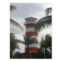 Freeport Bahamas lighthouse Postcard